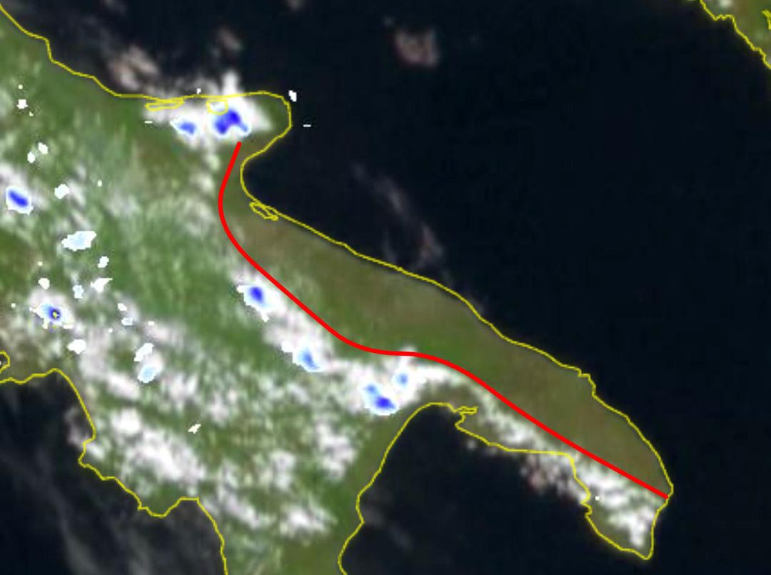 meteo puglia 29 aprile