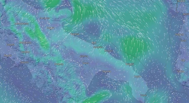 Meteo Puglia domenica 4 maggio,
