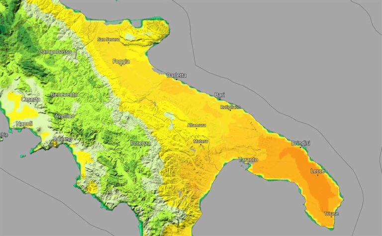 Meteo Puglia domenica 4 maggio, un giornata caldissima