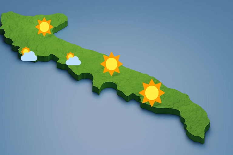 Meteo Puglia giovedì 19 giugno,