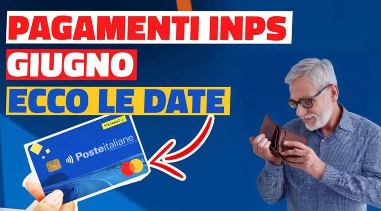 pagamenti inps giugno 2025 date