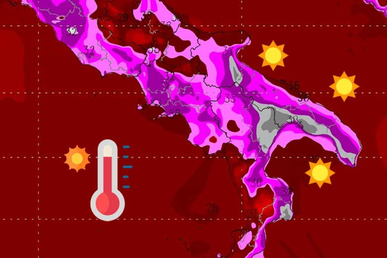 Meteo Puglia, previsioni 11 - 12 e 13 luglio