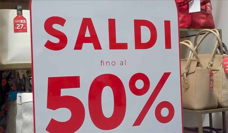 Saldi estivi in Puglia 2025