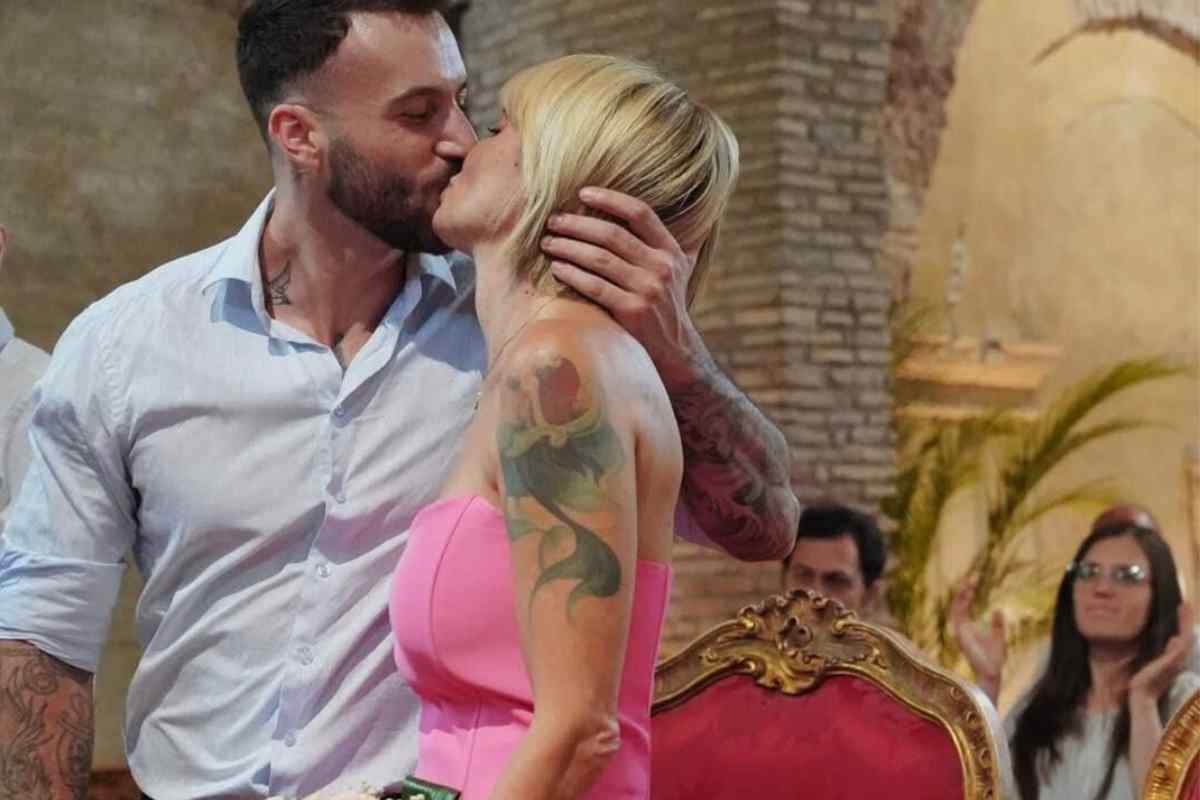 Le nozze da sogno di Andreas Muller e Veronica Peparini