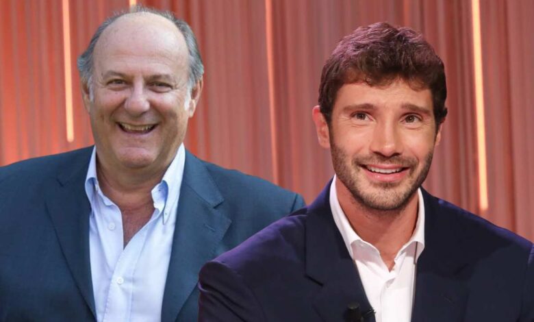 gerry scotti e stefano de martino televisione