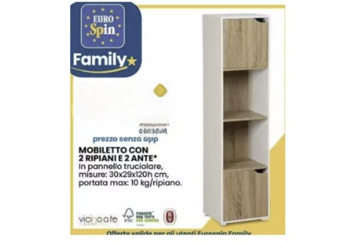 Eurospin, conosciuto principalmente per il suo assortimento alimentare e per i prodotti di uso quotidiano