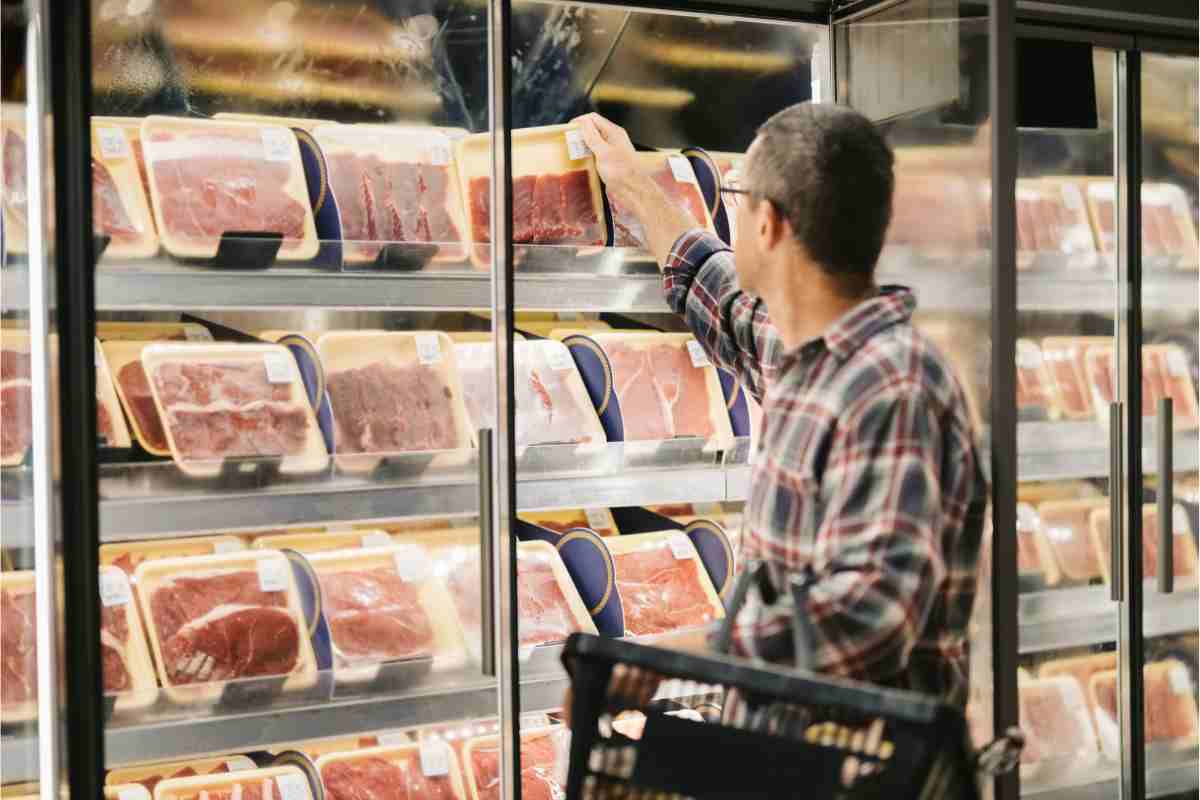 Supermercato carne