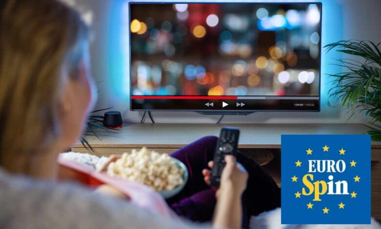 eurospin offerta tv effetto cinema